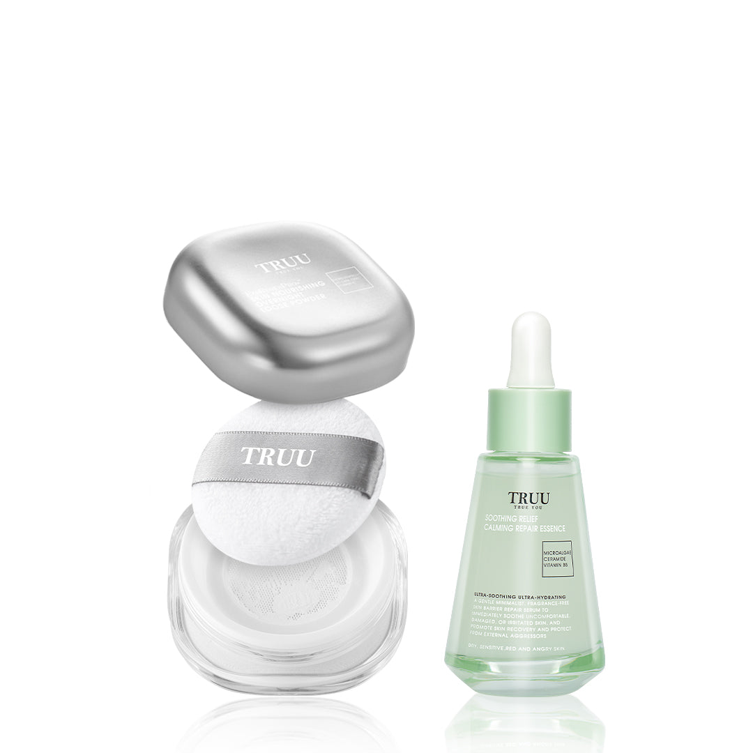 TRUU ExoRegenPro+™ Skin-Nourishing Overnight Loose Powder + 5 Types of Essence (Pick One)