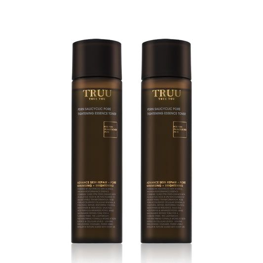 TRUU PDRN Salicyclic Pore Tightening Essence Toner Bundle Set