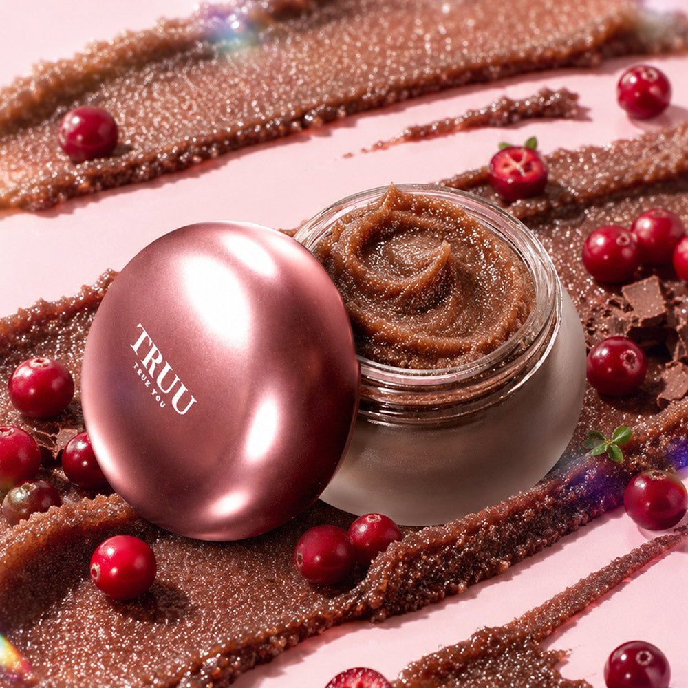 TRUU Cranberry Blush Lip Scrub (PREORDER End July)
