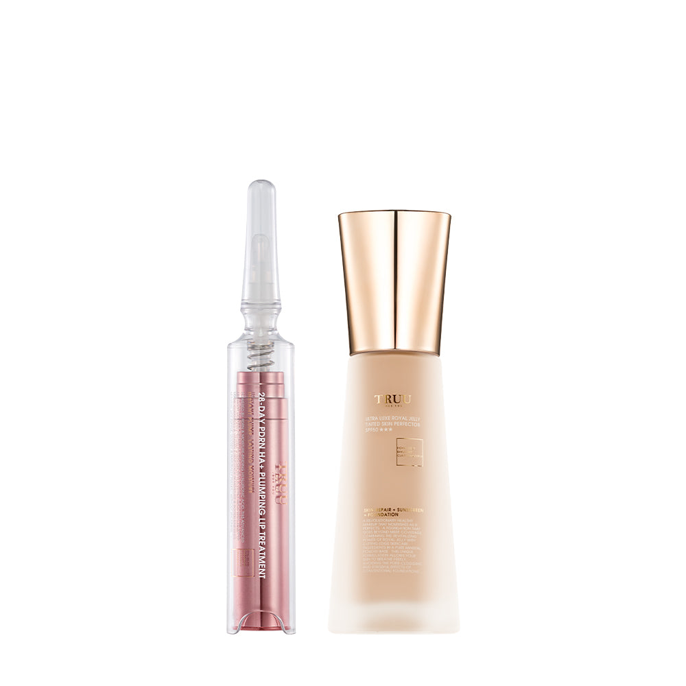 TRUU 28-Day PDRN HA+ Plumping Lip Treatment Bundle Set (PRE-ORDER End August)