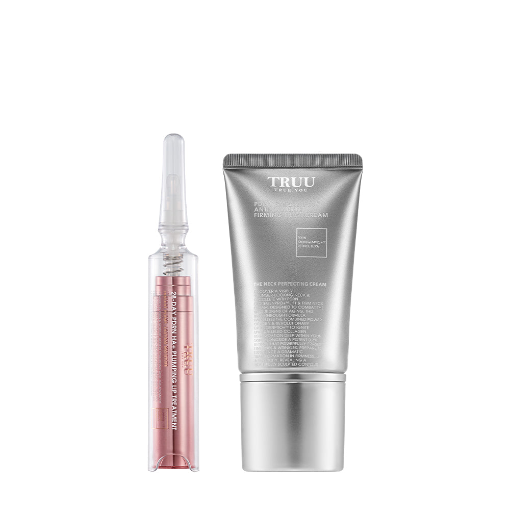 TRUU 28-Day PDRN HA+ Plumping Lip Treatment Bundle Set (PRE-ORDER End August)