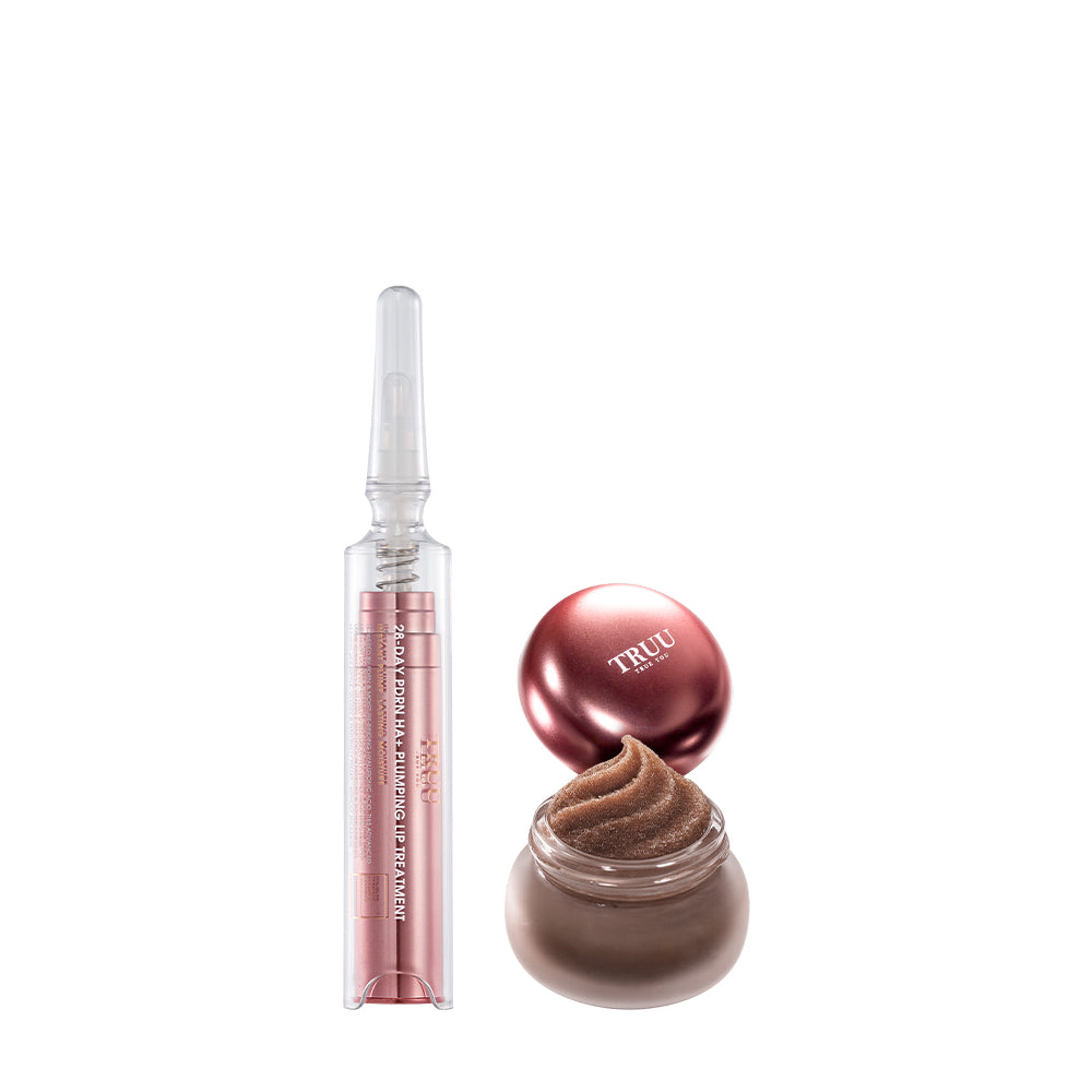 TRUU 28-Day PDRN HA+ Plumping Lip Treatment Bundle Set (PRE-ORDER End August)
