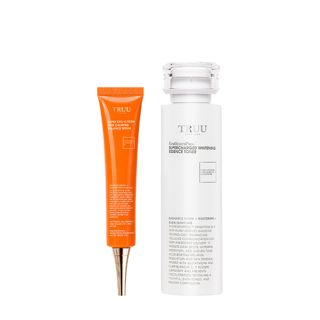 TRUU Super Exo-C PDRN Skin Calming Balance Serum Bundle Set (Preorder End Oct)