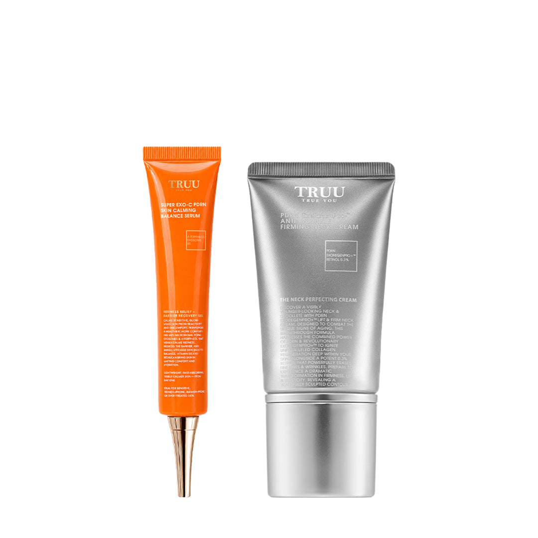TRUU Super Exo-C PDRN Skin Calming Balance Serum Bundle Set (Preorder End Oct)