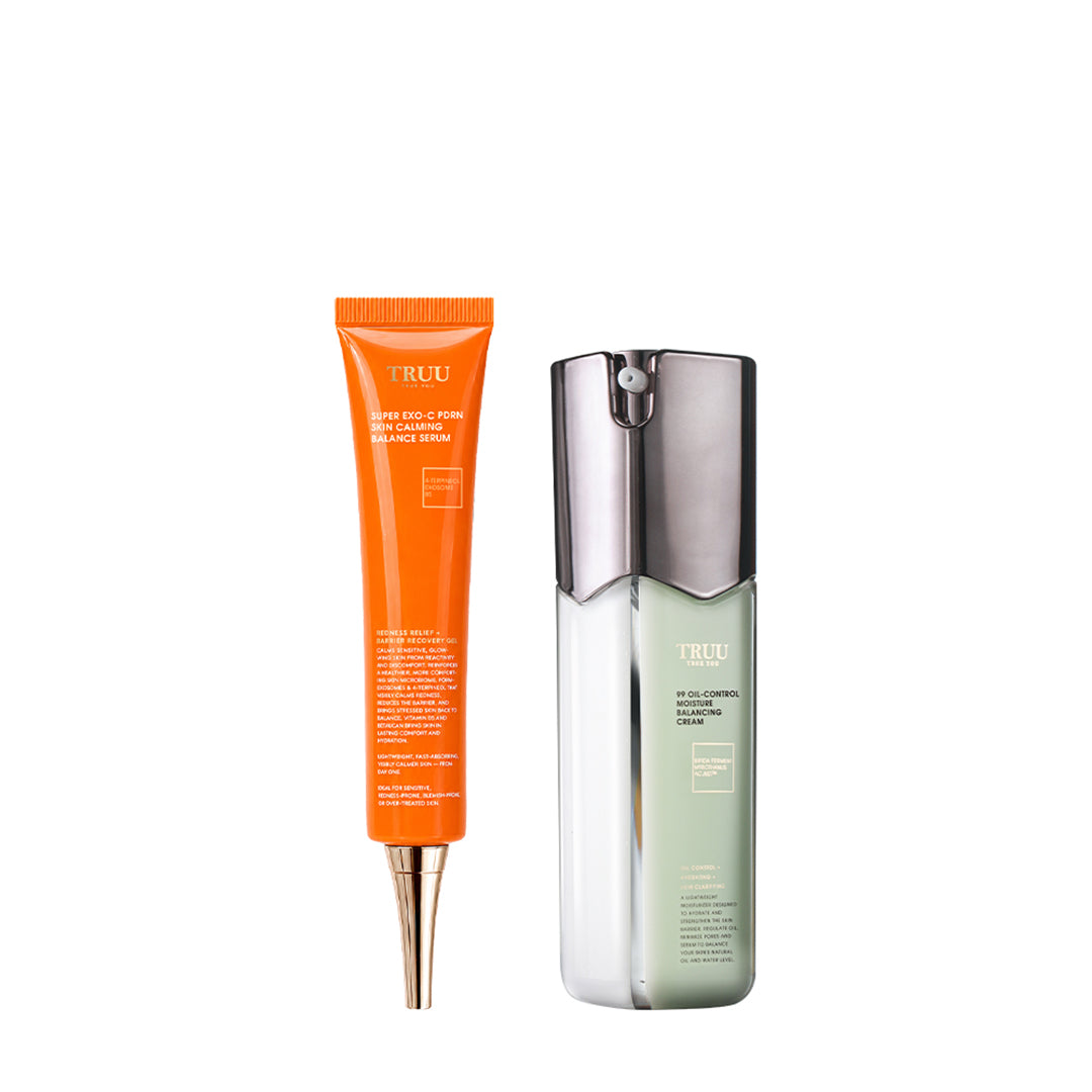 TRUU Super Exo-C PDRN Skin Calming Balance Serum Bundle Set (Preorder End Oct)
