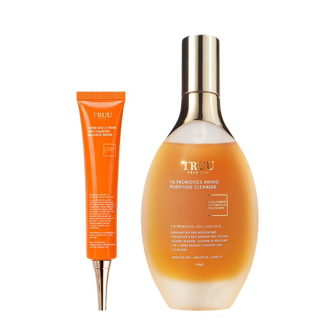TRUU Super Exo-C PDRN Skin Calming Balance Serum Bundle Set (Preorder End Oct)