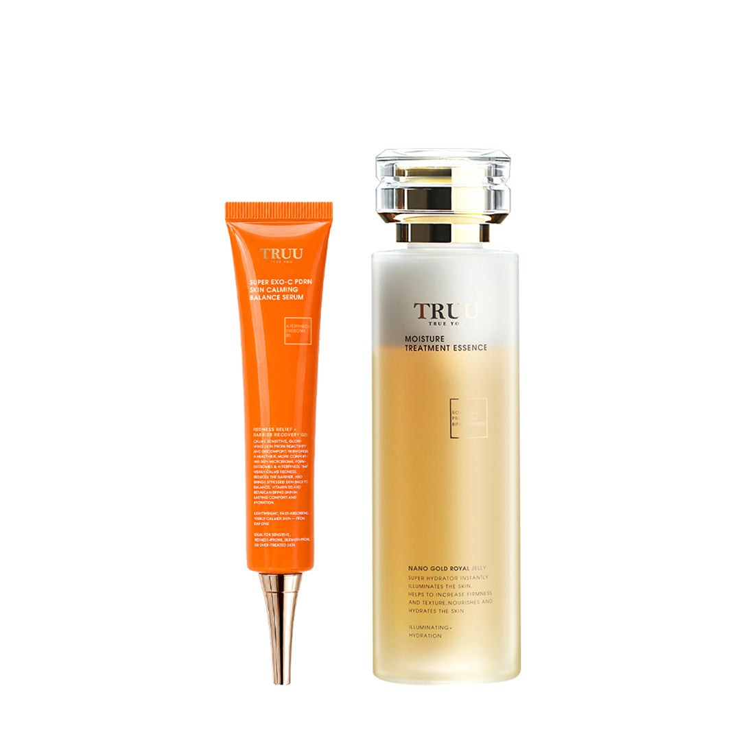 TRUU Super Exo-C PDRN Skin Calming Balance Serum Bundle Set (Preorder End Oct)