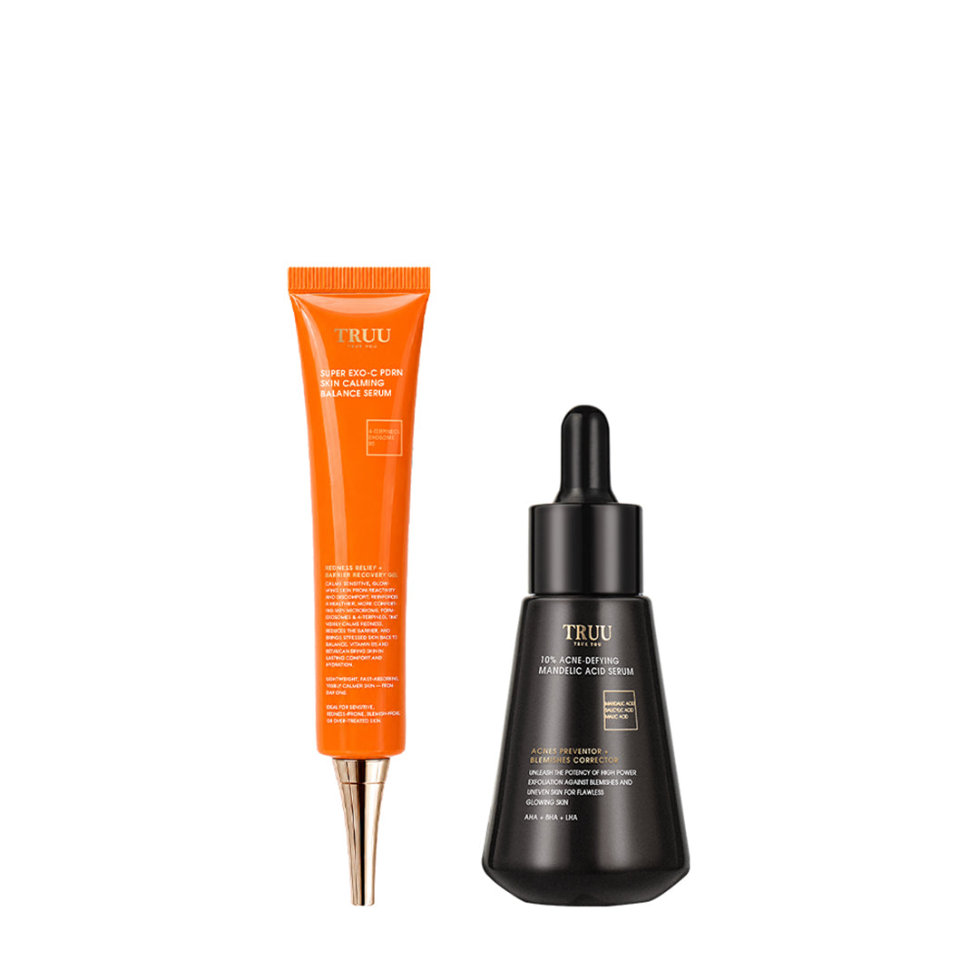 TRUU Super Exo-C PDRN Skin Calming Balance Serum Bundle Set (Preorder End Oct)