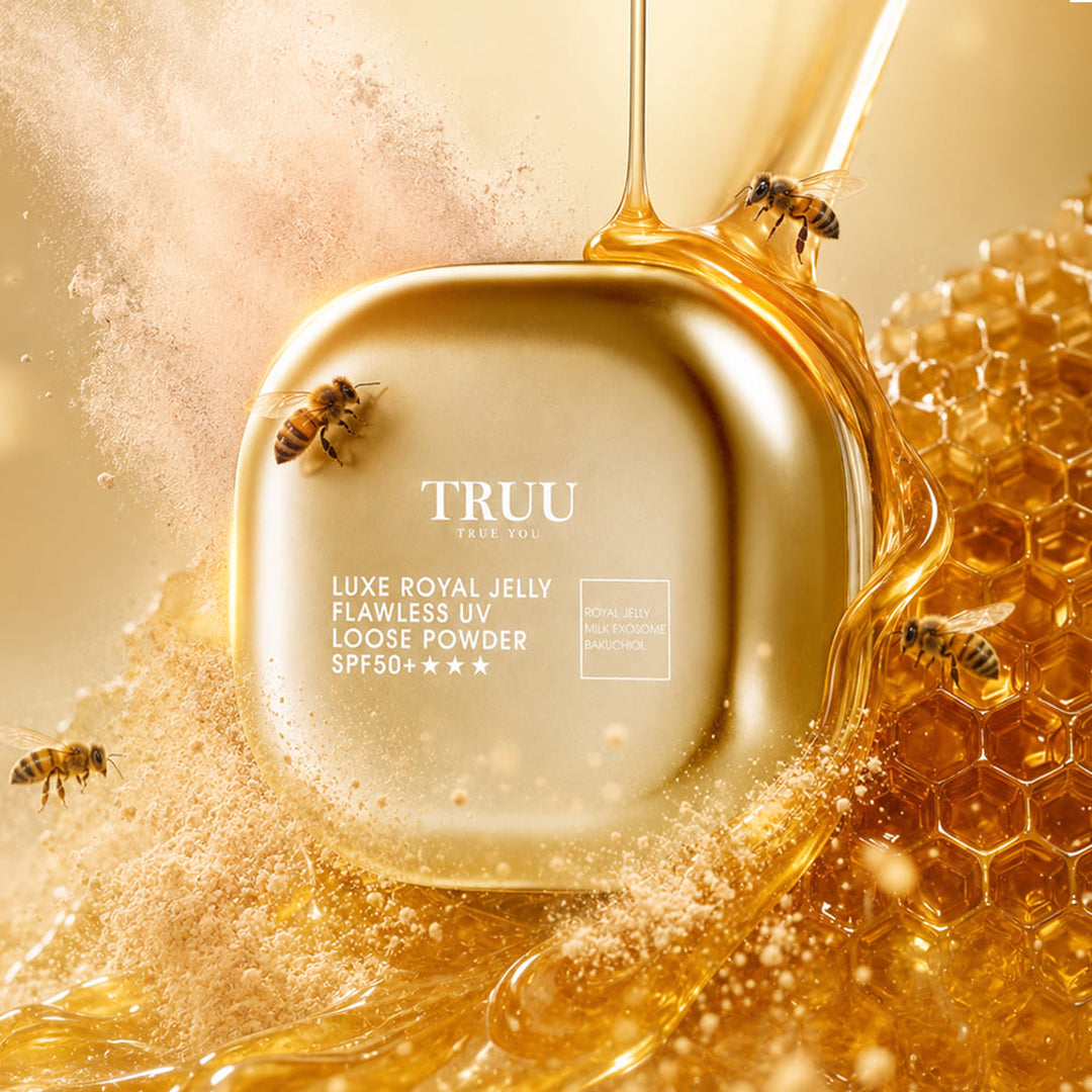 TRUU Luxe Royal Jelly Flawless UV Loose Powder SPF50+★★★ (Preorder End Oct)