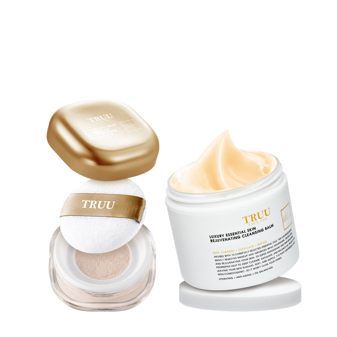 TRUU Luxe Royal Jelly Flawless UV Loose Powder SPF50+★★★ Bundle Set (Preorder End Oct)