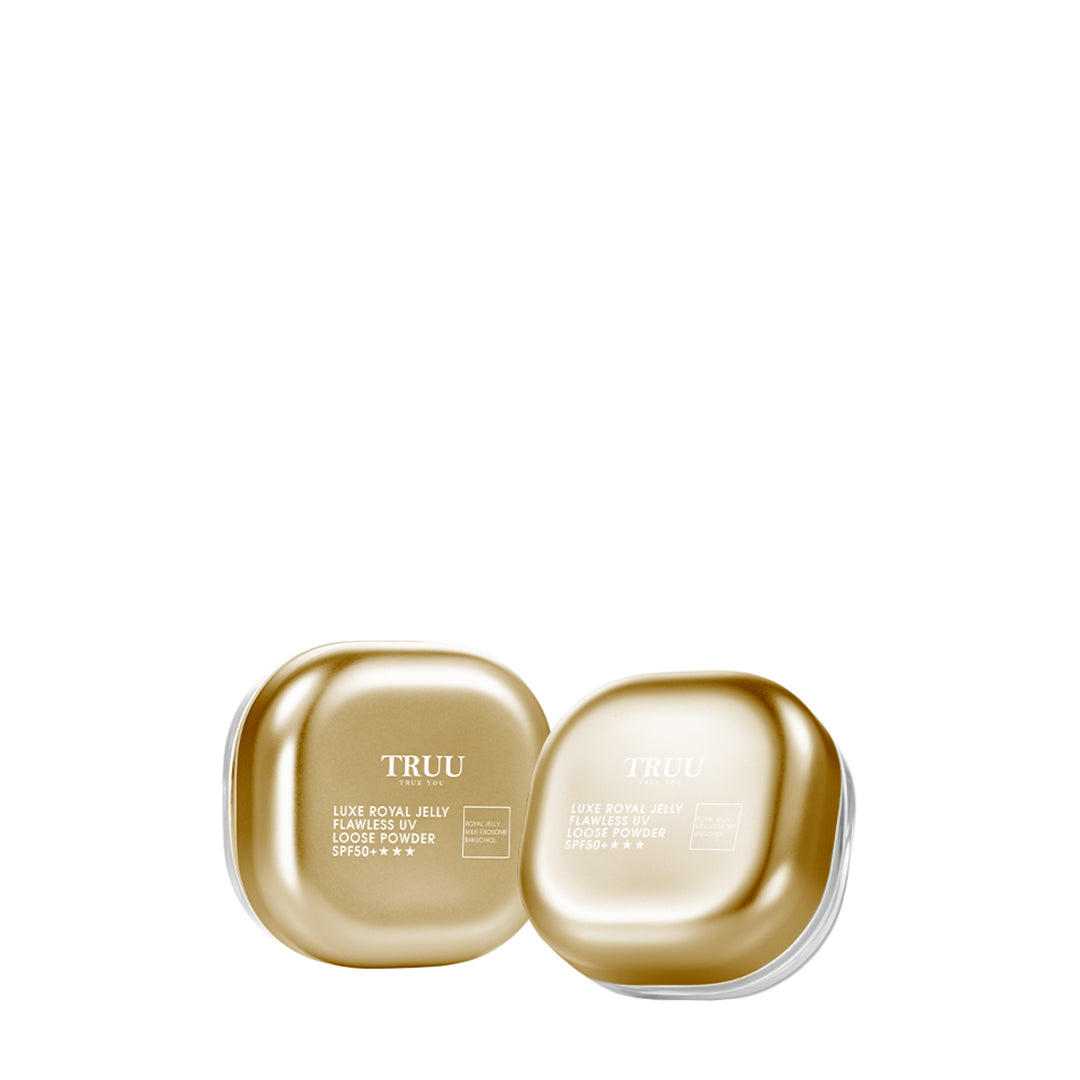 TRUU Luxe Royal Jelly Flawless UV Loose Powder SPF50+★★★ Bundle Set (Preorder End Oct)