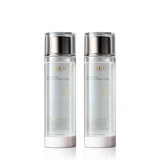 TRUU Snow Gentian Whitening Essence Toner x2