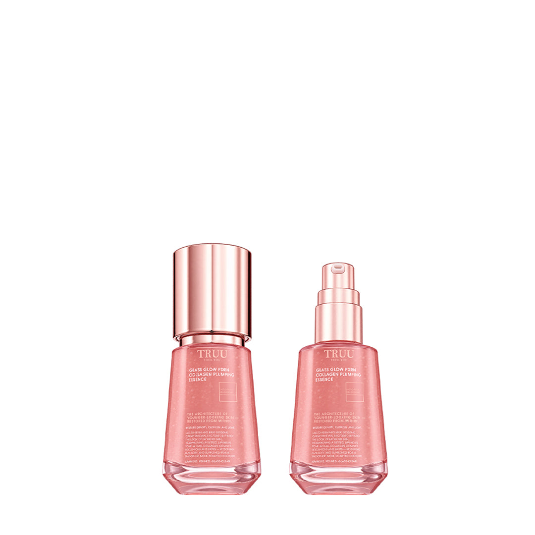 TRUU Glass Glow PDRN Collagen Plumping Essence Bundle Set (Preorder End Nov)