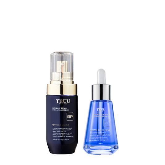 TRUU Hydrating Repair Essence + Advanced Copper Peptide Serum