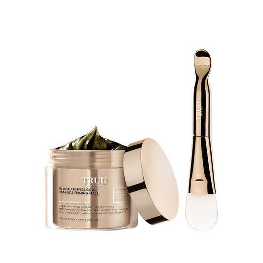 TRUU Black Truffles Gold Essence Masker Penganjal