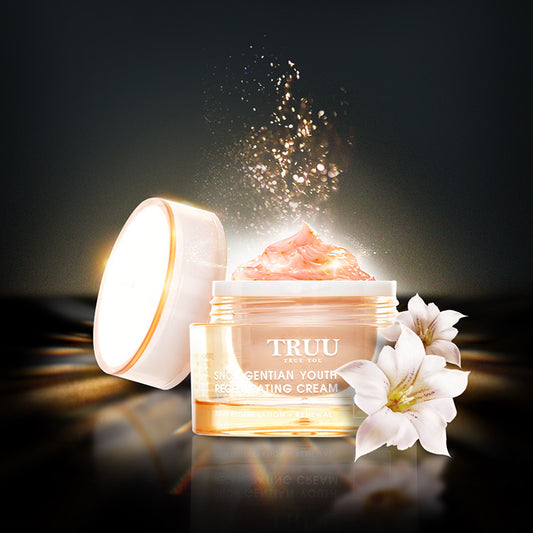 TRUU Snow Gentian Youth Regenerating Cream -10g Travel Size