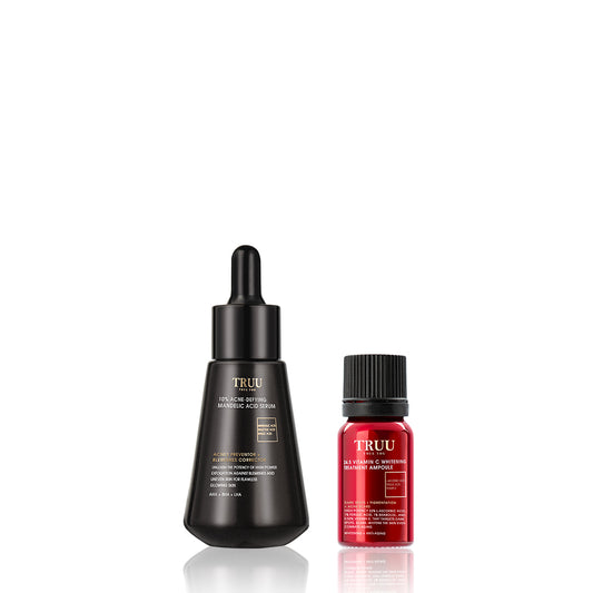 TRUU 10% Acne-Defying Serum + 24.5 Whitening Ampoule