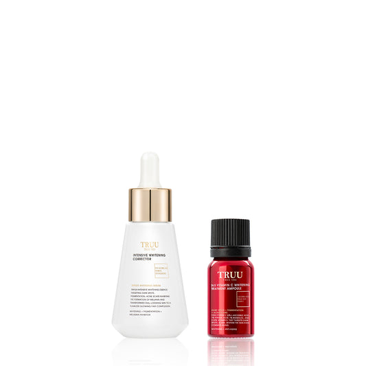 TRUU 24.5 Vitamin C Whitening Treatment Ampoule + Whitening Essence