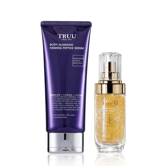 TRUU Body Slimming Firming Peptide Serum + Gold Essence