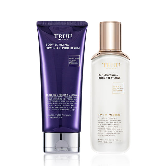TRUU Body Slimming Firming Peptide Serum + Body Treatment