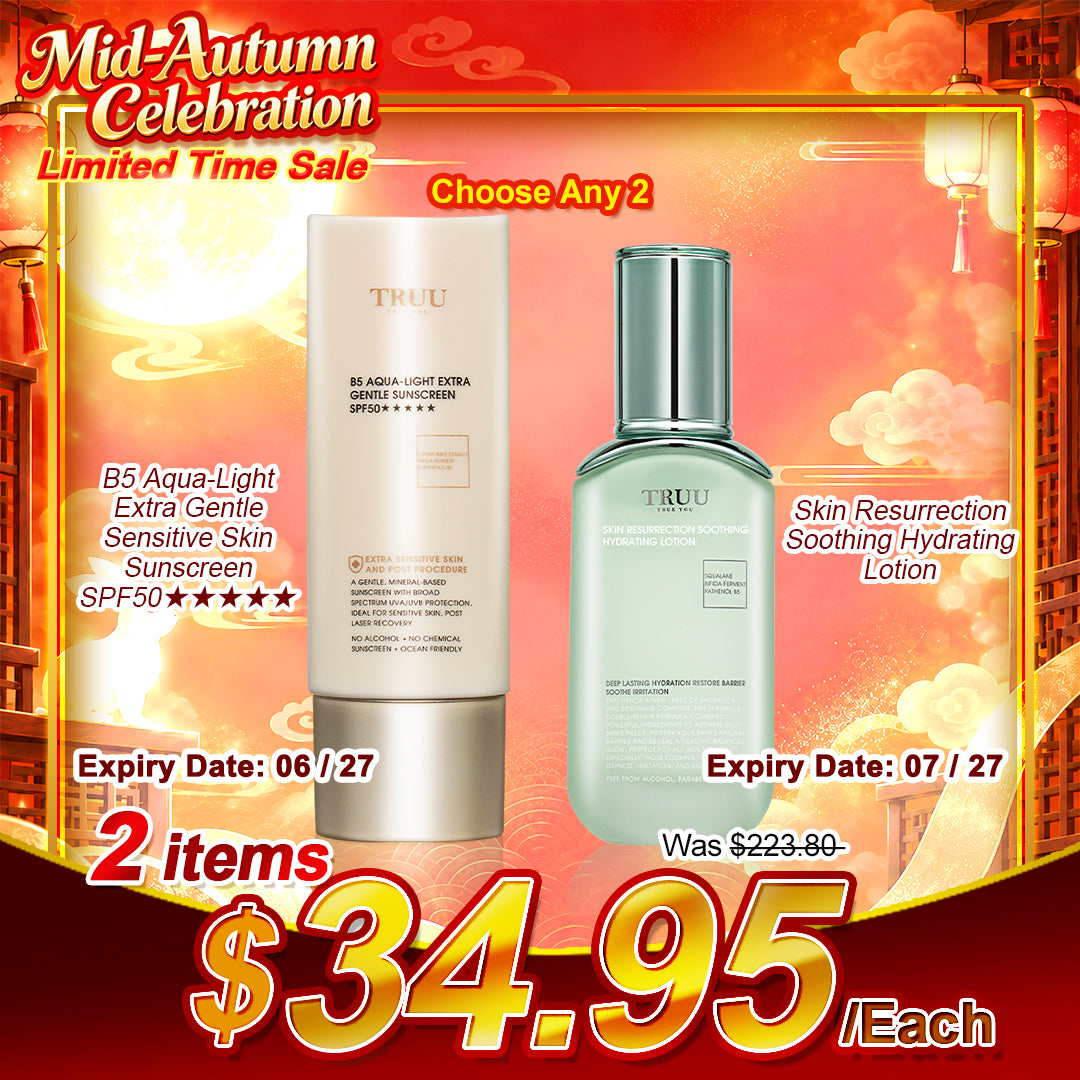 TRUU Aqua Gel Color Correcting Sunscreen SPF50+★★★ (3 warna) -50ml