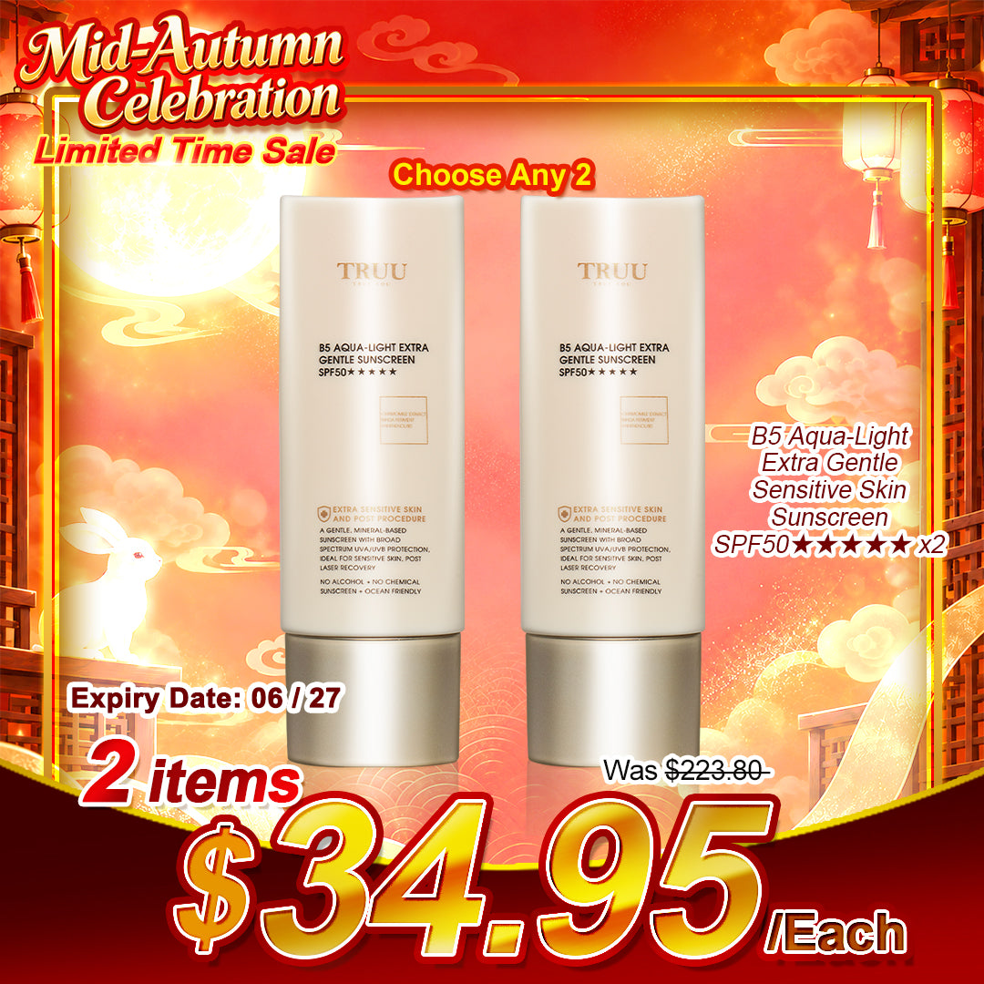 TRUU Aqua Gel Color Correcting Sunscreen SPF50+★★★ (3 warna) -50ml