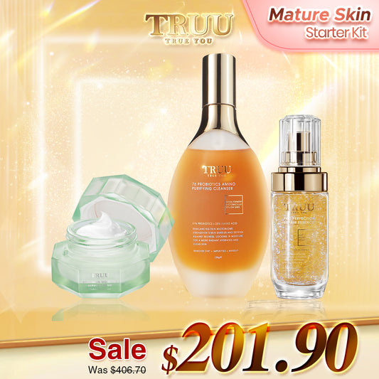TRUU 76 Cleanser + Repair Essence + Repair Cream