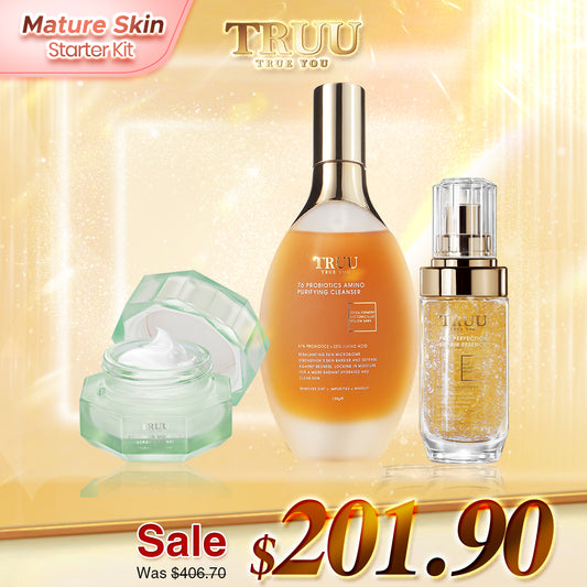 TRUU 76 Cleanser + Repair Essence + Repair Cream