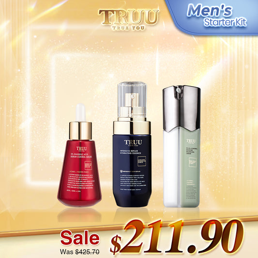 TRUU 76 Cleanser + 2% Bubble Mask + 99 Balancing Cream