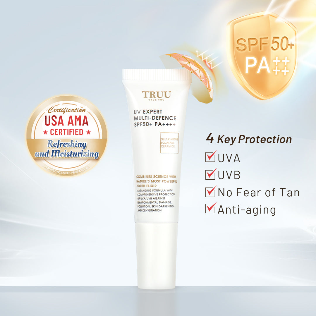 TRUU UV Expert Multi-Defence Aqua Fluid SPF50+ PA++++ 10ml Travel Size