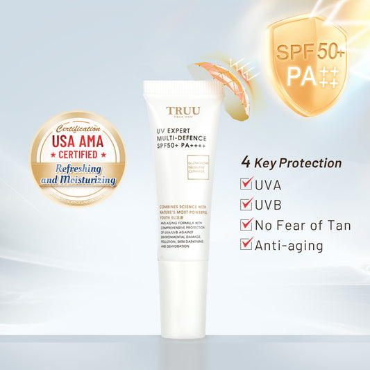 TRUU UV Expert Multi-Defence Aqua Fluid SPF50+ PA++++ 10ml Saiz Perjalanan